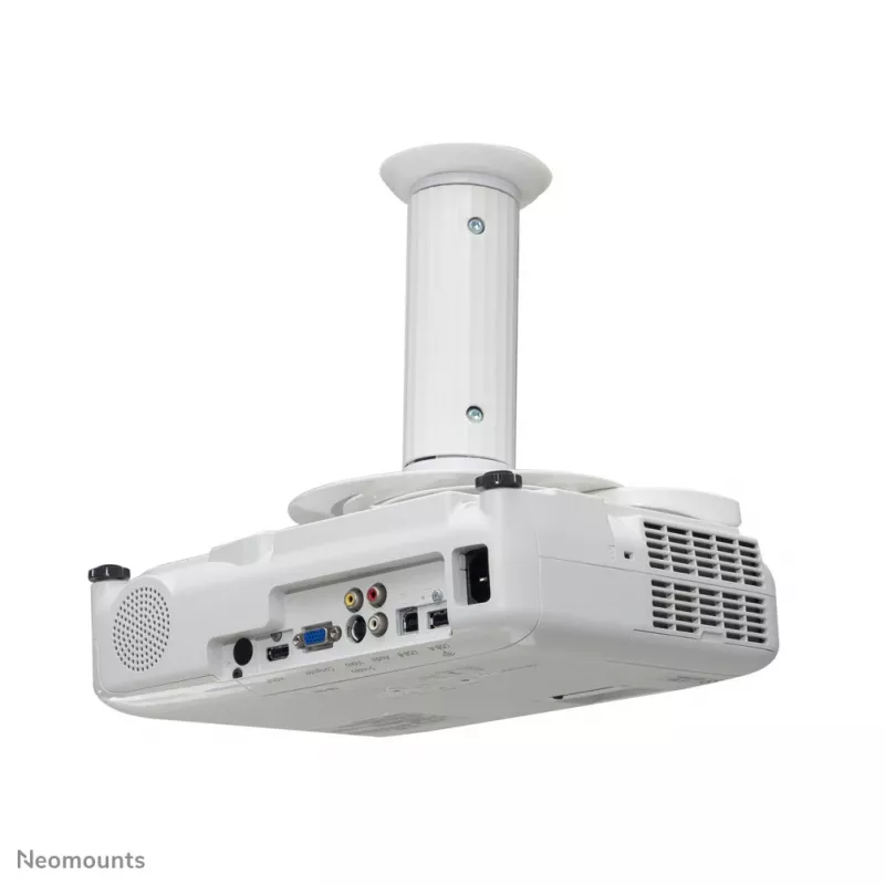 Neomounts BEAMER-C80WHITE griestu stiprinājums projektoriem - augstums 13-20 cm - pilna kustība