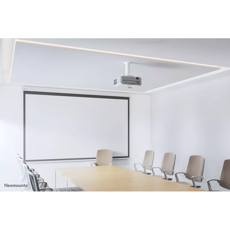 Neomounts BEAMER-C80WHITE griestu stiprinājums projektoriem - augstums 13-20 cm - pilna kustība