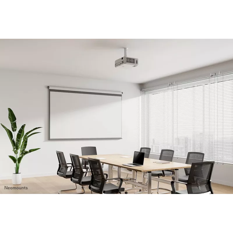 Neomounts BEAMER-C80WHITE griestu stiprinājums projektoriem - augstums 13-20 cm - pilna kustība