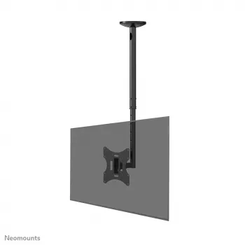 Neomounts FPMA-C060BLACK griestu stiprinājums monitoram/TV 10-40 collas - augstums 60-85 cm