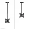 Neomounts FPMA-C060BLACK griestu stiprinājums monitoram/TV 10-40 collas - augstums 60-85 cm