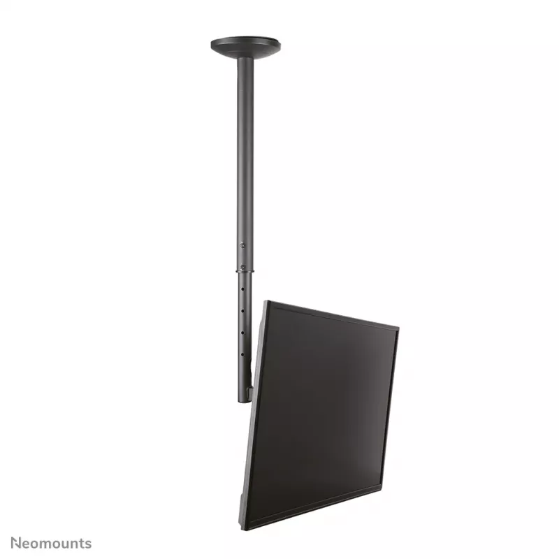 Neomounts FPMA-C060BLACK griestu stiprinājums monitoram/TV 10-40 collas - augstums 60-85 cm