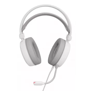 GENESIS NSG-2308 austiņas/headsets Vadu Galvas saite Spēlēšanai USB A tips Balts