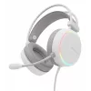 GENESIS NSG-2308 austiņas/headsets Vadu Galvas saite Spēlēšanai USB A tips Balts