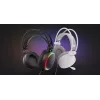GENESIS NSG-2308 austiņas/headsets Vadu Galvas saite Spēlēšanai USB A tips Balts