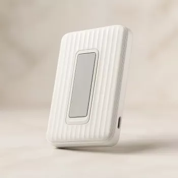 Pārnēsājams akumulators Power Bank USB 10000mAh Rapid/Mag Balts 5022801022