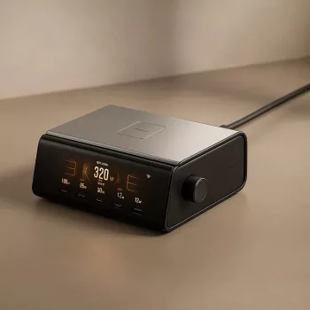 Lādētājs EcoFlow EF-STATION320W-EU 320W darbvirsmas lādētājs portatīvajām ierīcēm