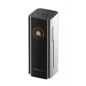 Power bank EcoFlow RAPID Pro 20000 mAh Litija 230W, 3× USB-C, Melns