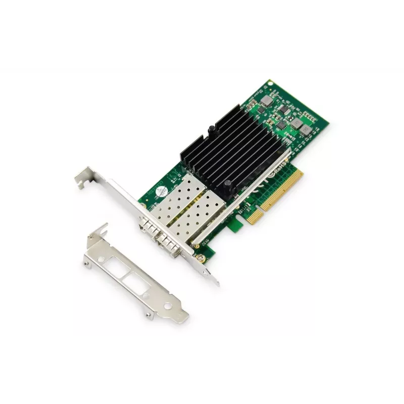 DIGITUS Divu Portu 10G SFP+ PCI Express Tīkla Karte Intel JL82599ES