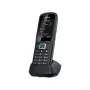 Auerswald COMfortel M-730 DECT telefona klausule, IP65, zvanītāja numura noteikšana, melna