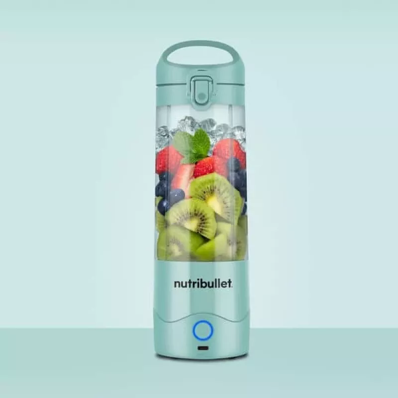 Sporta blenderis NUTRIBULLET Portable 0.475 L Zils