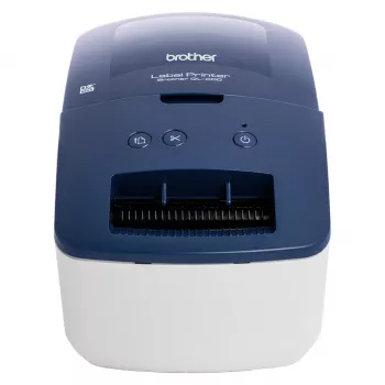 Brother QL-600B etiķešu printeris Tiešā druka 300 x 600 DPI 71 mm/s Vadu DK