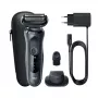 Braun Series 6 61-N1200s Skūšanās mašīna ar trimmeri, melna