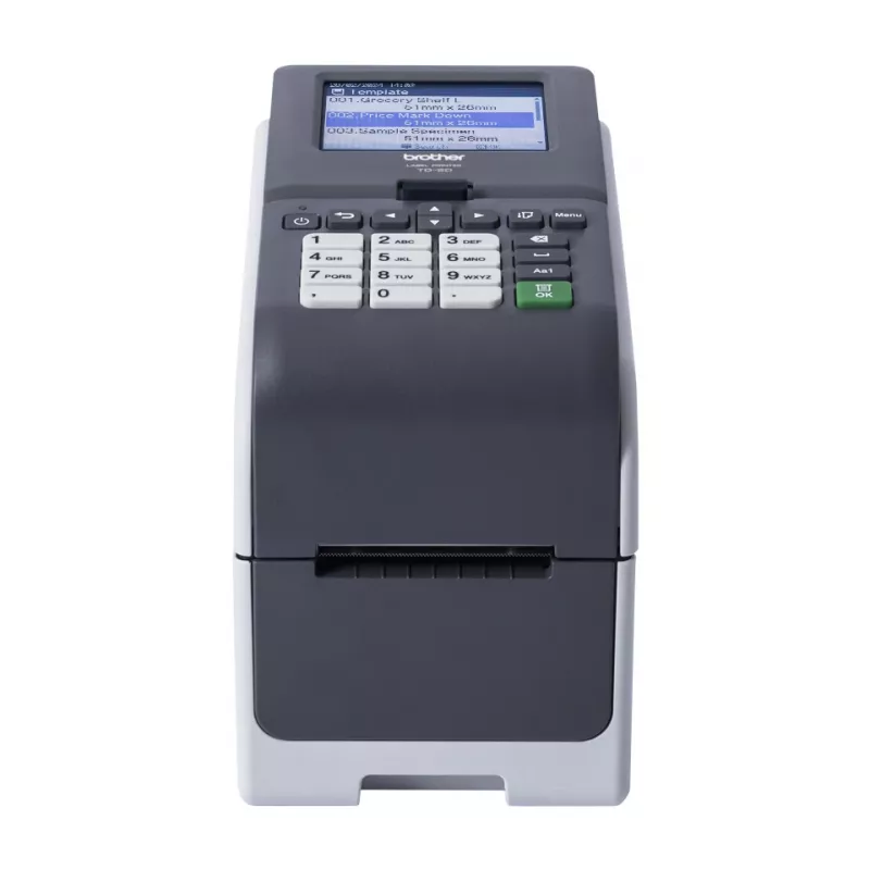 Brother TD-2320DSA203 etiķešu printeris, tiešās termodrukas, 203 x 203 DPI, 152 mm/s, vadu Ethernet LAN