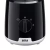 Braun JB1051BK PowerBlend 1 galda blenderis, 600 W, 1,25 l, stikla trauks, melns
