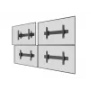 Equip 37-65 collu modulārais Push-In Pop-Out TV sienas stiprinājums