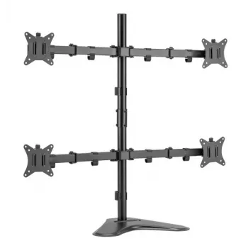 Equip 17 inch-32 inch četru monitoru galda statīvs ar artikulāciju