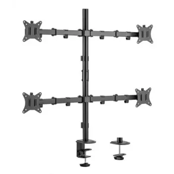 Equip 650159 – Cetru monitoru galda stiprinājums ar artikulējošām rokām, 13-27 collām