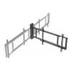 Equip 32 inch-75 inch Motorizēts TV pagriežamais kronšteins, 50 kg, 81.3 cm (32 inch), 190.5 cm (75 inch), 200 x 200 mm, 600 x 400 mm, Melns