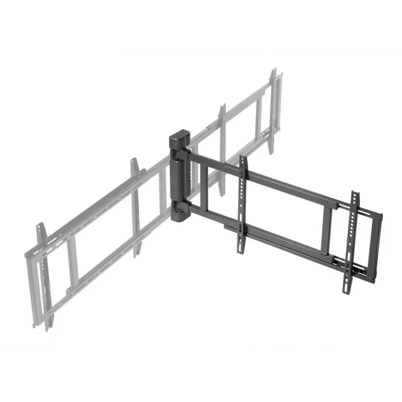Equip 32 inch-75 inch Motorizēts TV pagriežamais kronšteins, 50 kg, 81.3 cm (32 inch), 190.5 cm (75 inch), 200 x 200 mm, 600 x 400 mm, Melns
