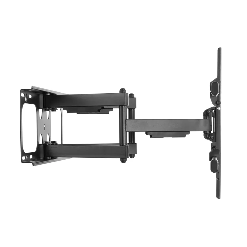 Equip TV sienas kronšteins 37-90 collām, Slīpums/Pagriešana, 200x200 mm, 816x410 mm, -15-5°, -60-60°, Tērauds, Melns