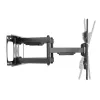 Equip TV sienas kronšteins 37-90 collām, Slīpums/Pagriešana, 200x200 mm, 816x410 mm, -15-5°, -60-60°, Tērauds, Melns