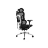 Equip Ergonomic Premium biroja krēsls ar galvas balstu un roku balstiem, melns