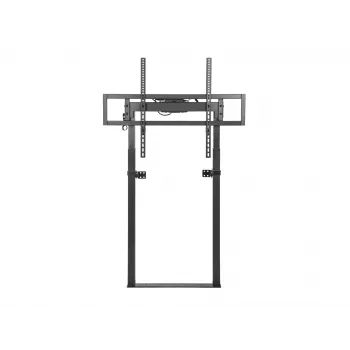 Equip 55-100 collu fiksēts motorizēts sienas stiprinājums, 139.7 cm (55 inch), 2.54 m (100 inch), 200 x 200 mm, 800 x 600 mm, Alumīnijs, Plastmasa, Nerūsējošais tērauds, Melns