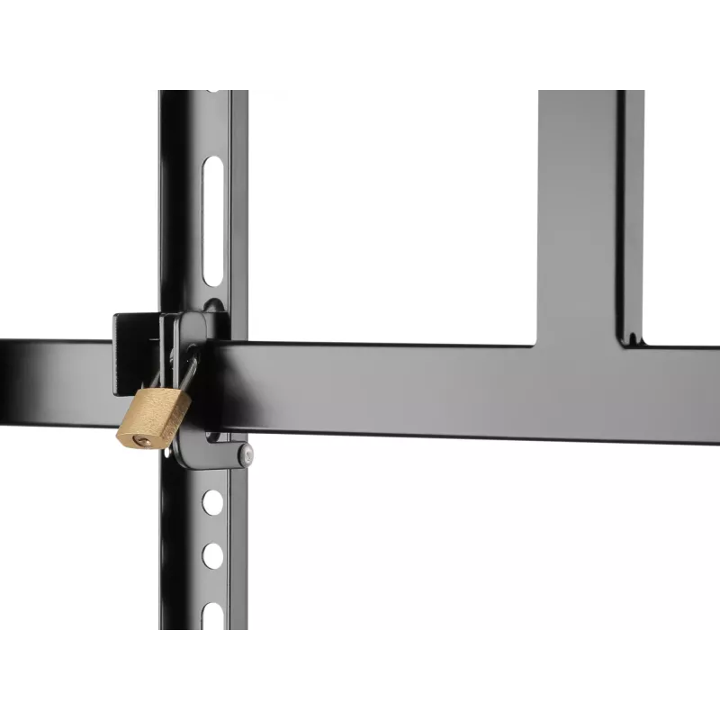 Equip smagās slodzes televizora statīvs 37-80 collām, 94 cm – 2.03 m, VESA 200x200 – 600x400 mm, melns
