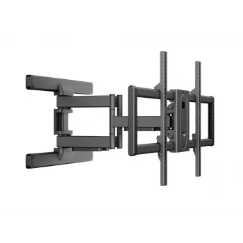 Equip pilnas kustības TV sienas kronšteins 43-100 collām, 200x200-800x400 mm, melns