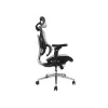 Equip Ergonomic Premium biroja krēsls ar galvas balstu un roku balstiem, pelēks