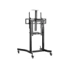 Equip mobilais motorizēts LFD ratiņš 55-100 collām, 2.54 m (100 inch), 200x200 mm, 800x600 mm, -10 - 5°, melns
