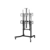 Equip mobilais motorizēts LFD ratiņš 55-100 collām, 2.54 m (100 inch), 200x200 mm, 800x600 mm, -10 - 5°, melns