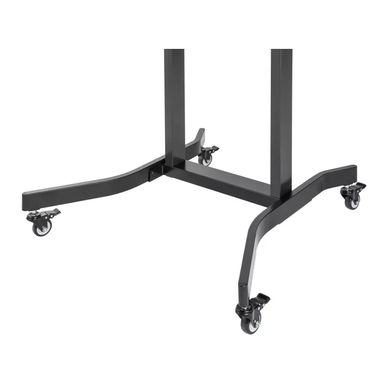 Equip mobilais motorizēts LFD ratiņš 55-100 collām, 2.54 m (100 inch), 200x200 mm, 800x600 mm, -10 - 5°, melns
