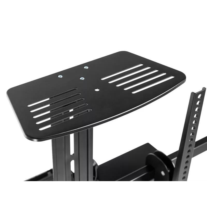 Equip mobilais motorizēts LFD ratiņš 55-100 collām, 2.54 m (100 inch), 200x200 mm, 800x600 mm, -10 - 5°, melns