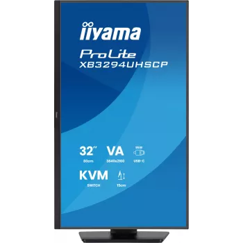 iiyama ProLite XB3294UHSCP-B1 dators 80 cm (31.5 collu) 3840 x 2160 pikseļi 4K Ultra HD melns