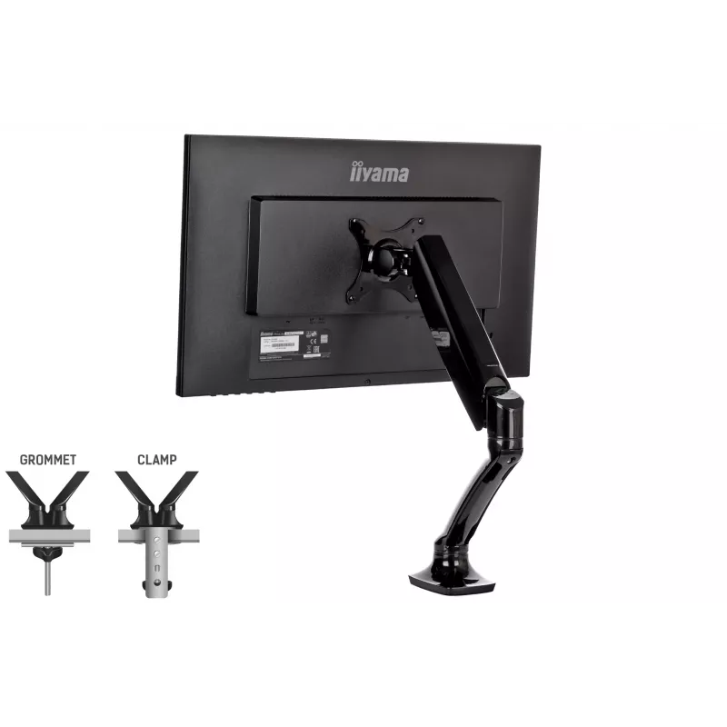 iiyama DS3001C-B1 monitora stiprinājums / statīvs 68.6 cm (27 collas) Galda Melns