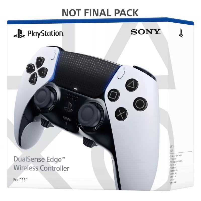 Sony DualSense Edge Black, White Bluetooth spēļu kontrolieris PlayStation 5