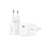 Equip 1-Port 20W USB-C PD Lādētājs, 25 gab./iep., Iekštelpām, AC, 12 V, Balts