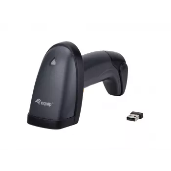 Equip Wireless 2D Dual Mode 2.4GHz + Bluetooth svītrkodu skeneris ar statīvu