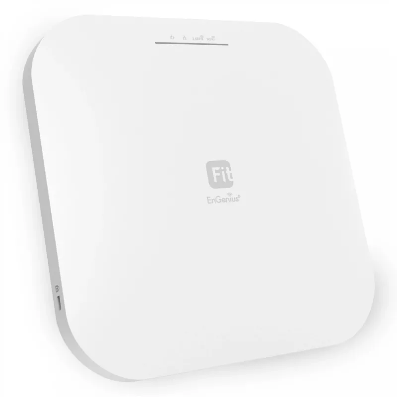 EnGenius Fit6 4x4 Lite pārvaldāms iekštelpu piekļuves punkts, Dual Band, 802.11ax, 1148+2400Mbps, 4T4R, 2.5GbE PoE+