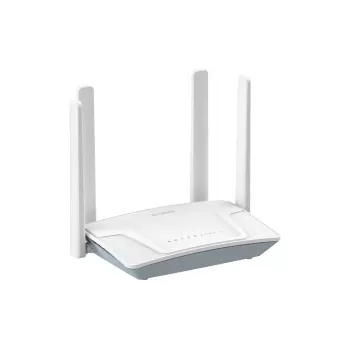 D-Link 4G LTE N300 Wi-Fi maršrutētājs, Wi-Fi 4 (802.11n), vienas joslas (2.4 GHz), Ethernet LAN, 4G, balts, galda maršrutētājs