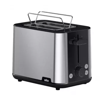 Braun HT101BI-HT1510BK 8 2 šķēles 900 W Melns, Nerūsējošais tērauds