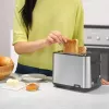 Braun HT101BI-HT1510BK 8 2 šķēles 900 W Melns, Nerūsējošais tērauds