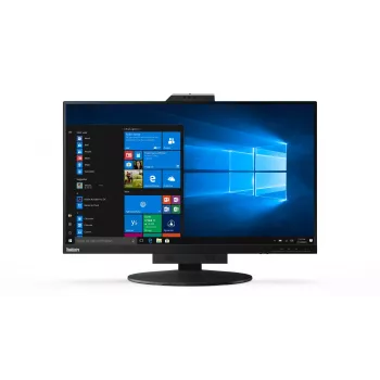 Lenovo ThinkCentre TIO27 monitors, 68,6 cm (27 colli), 2560 x 1440 pikseļi, Quad HD, LED, 14 ms, Melns