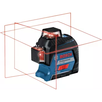 Lāzera līniju līmenis Bosch GLL 3-80 Professional 30 m 630-650 nm (< 10 mW)