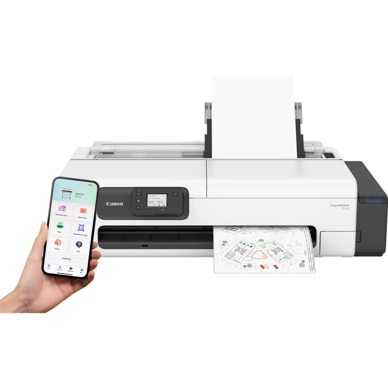 Canon imagePROGRAF TC-21 lielformāta printeris, tintes krāsu, 2400 x 1200 DPI, A1, Ethernet LAN