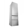 Haier 3D 60 Serie 5 HTW5620DNMG Brīvstāvošs ledusskapis 414 L Sudrabs