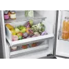 Haier 3D 60 Serie 5 HTW5620DNMG Brīvstāvošs ledusskapis 414 L Sudrabs