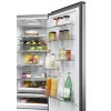 Haier 3D 60 Serie 5 HTW5620DNMG Brīvstāvošs ledusskapis 414 L Sudrabs